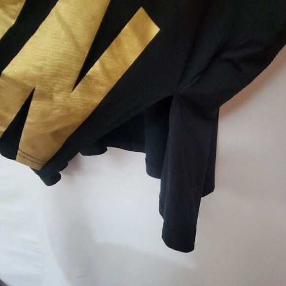 Boy London Oversized OS Unisex Batwing Tee Gold & Black - Picture 8 of 16